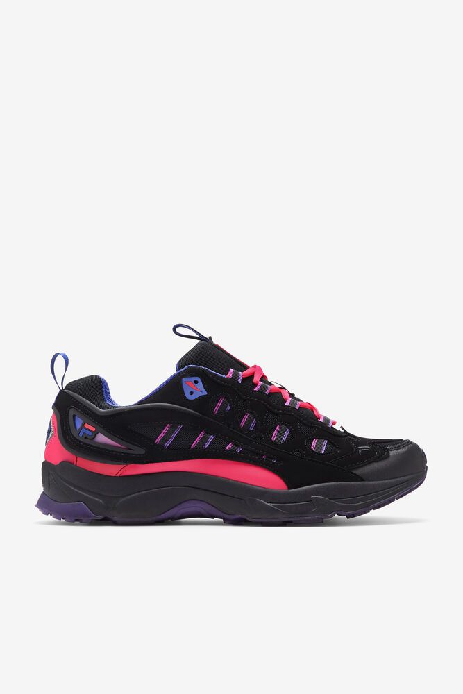 Fila Boveasorus 98 At Black Sneakers Mens - NZ 03792-ECYU